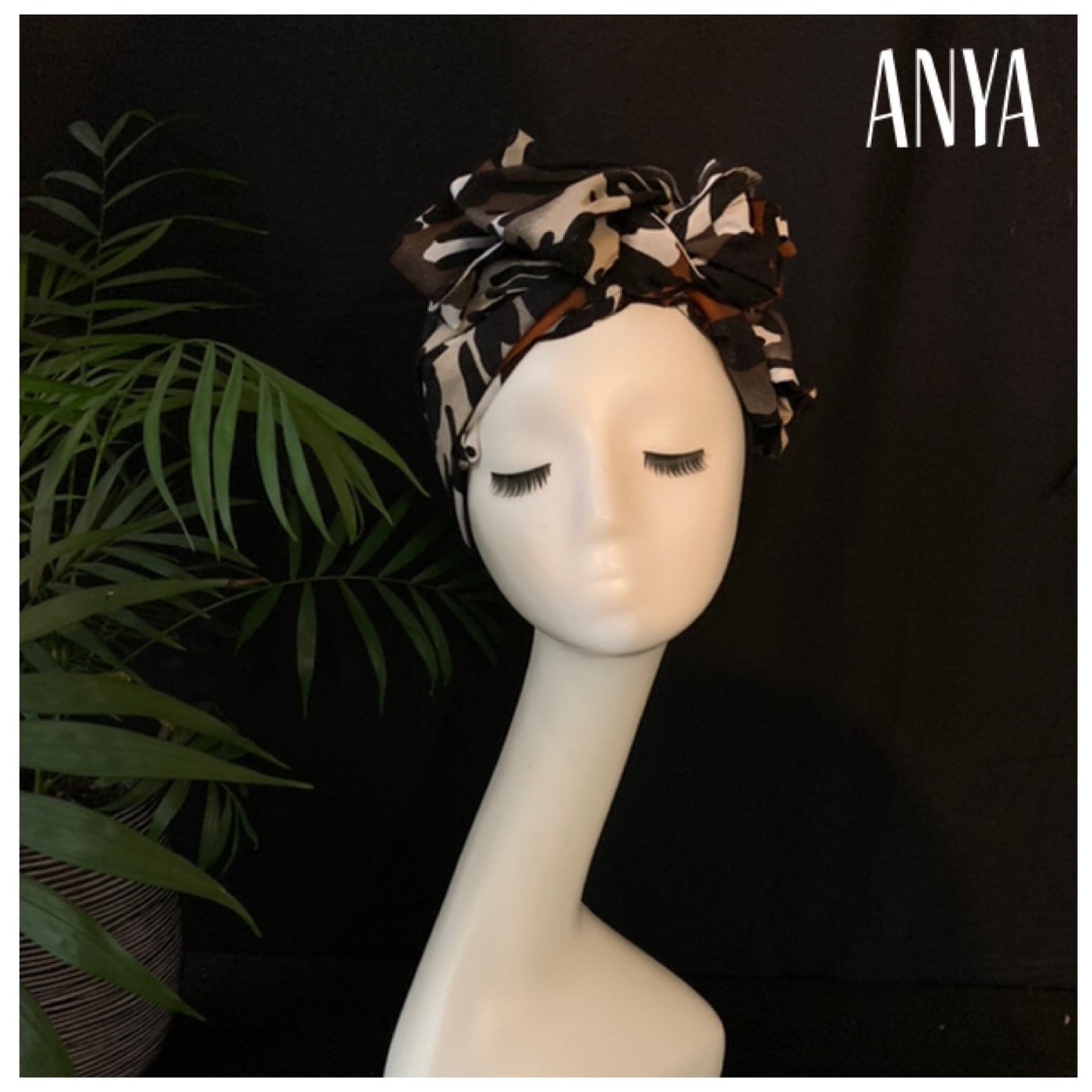 Anya wired turban