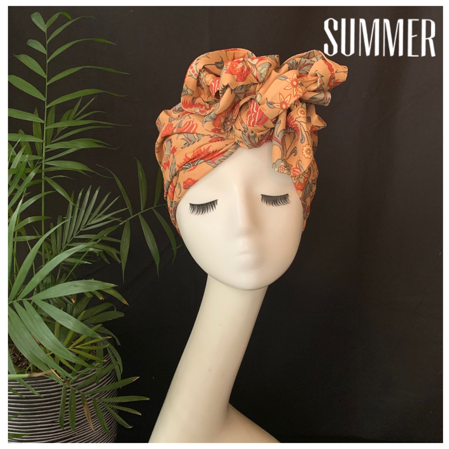 Summer wired turban