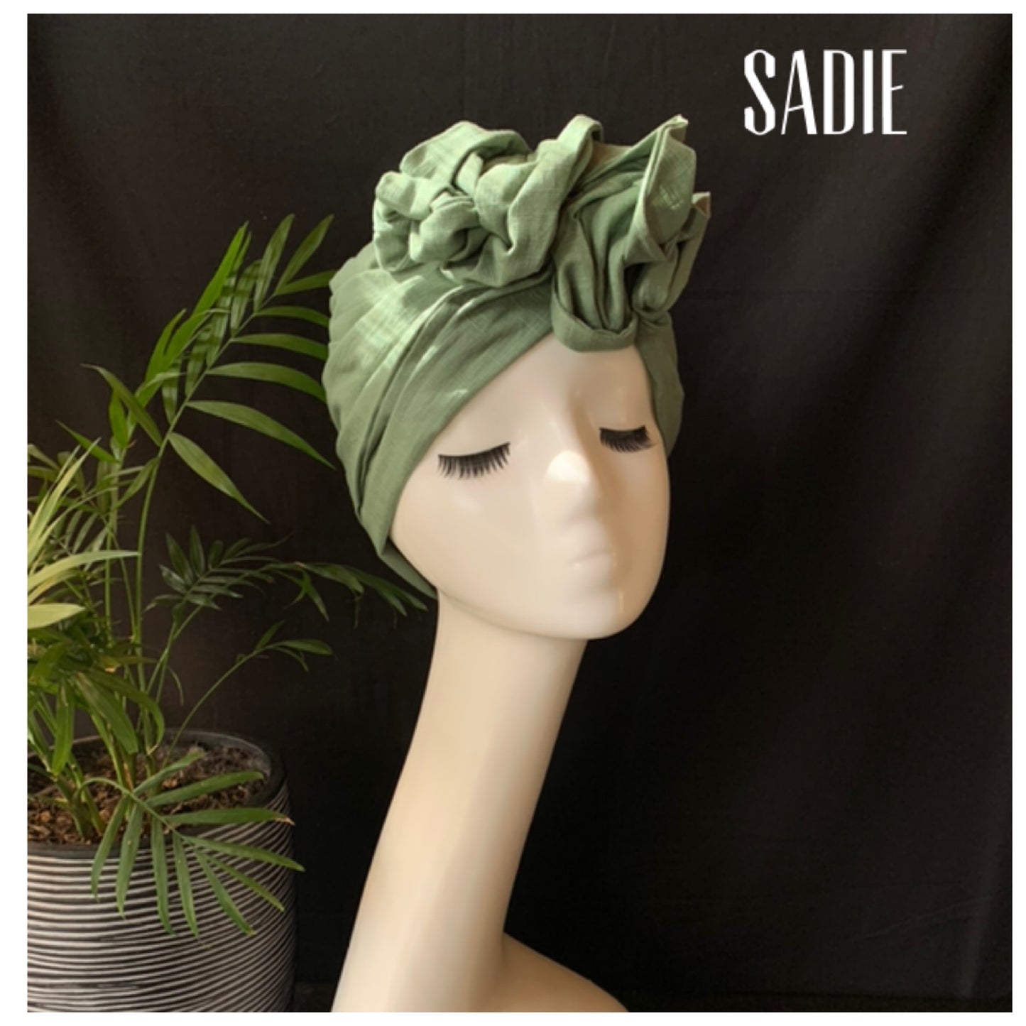 Sadie wired turban