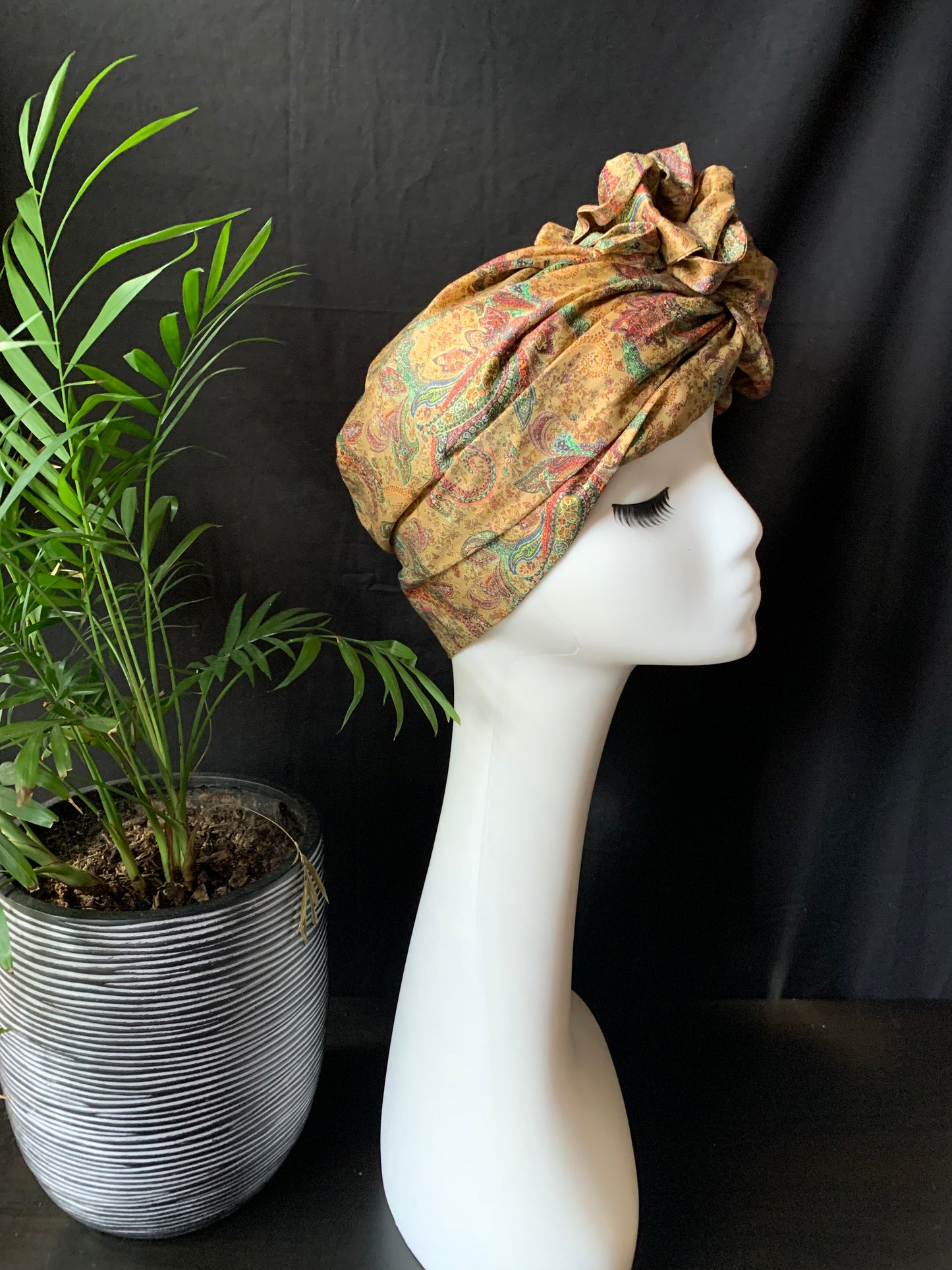 Delilah wired turban