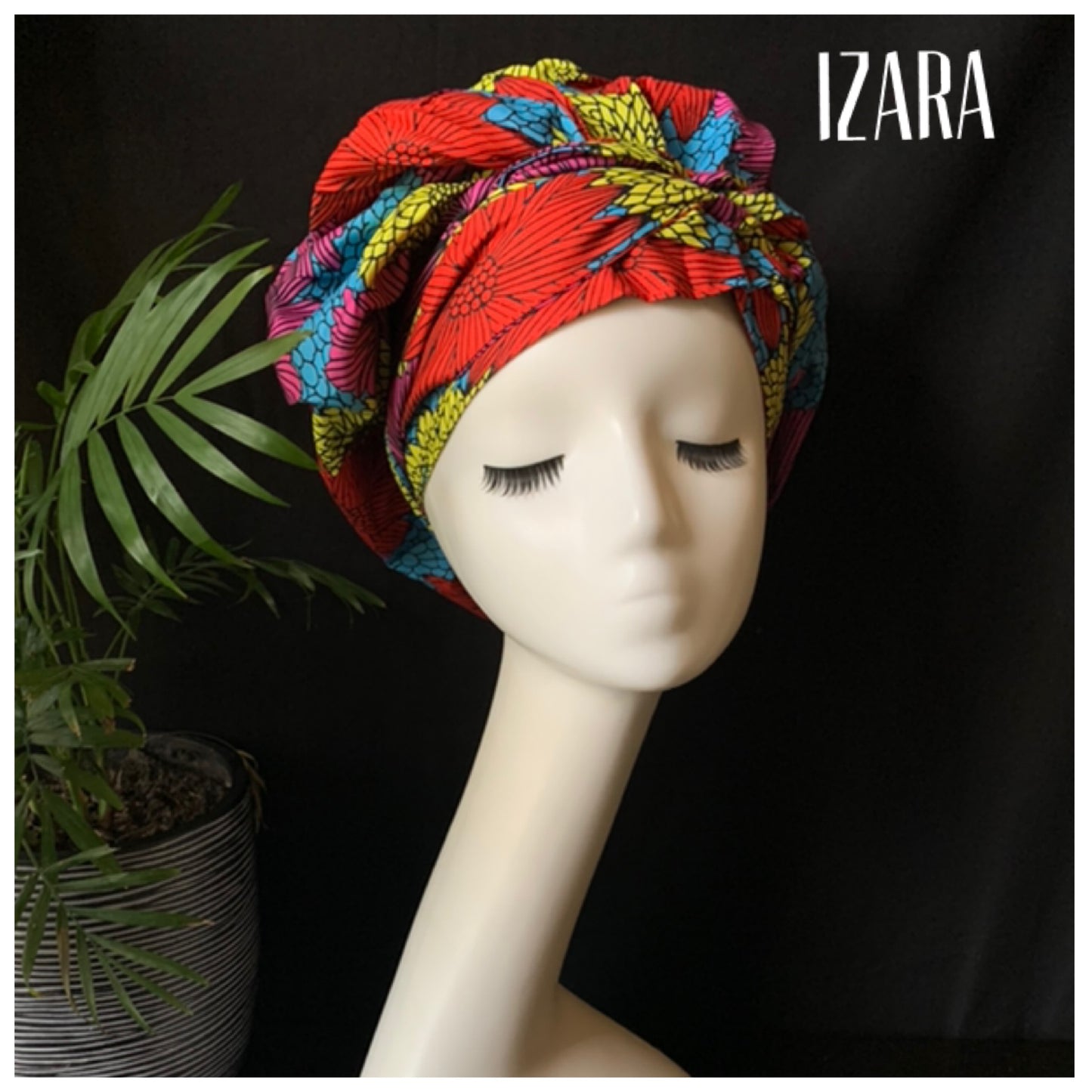 Izara silk sleep bonnet