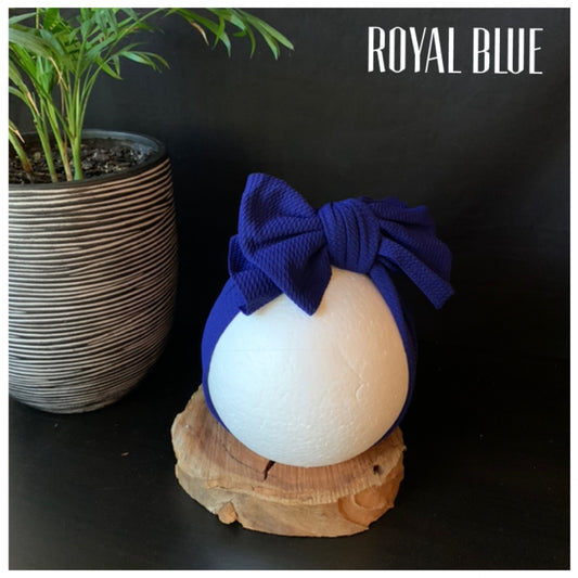 Royal Blue Bow