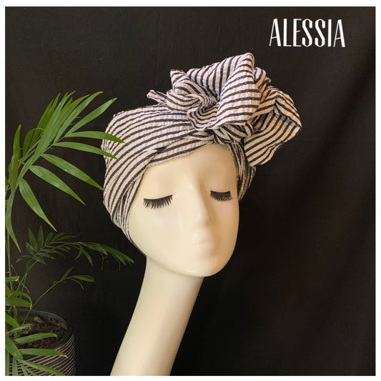 Alessia wired turban