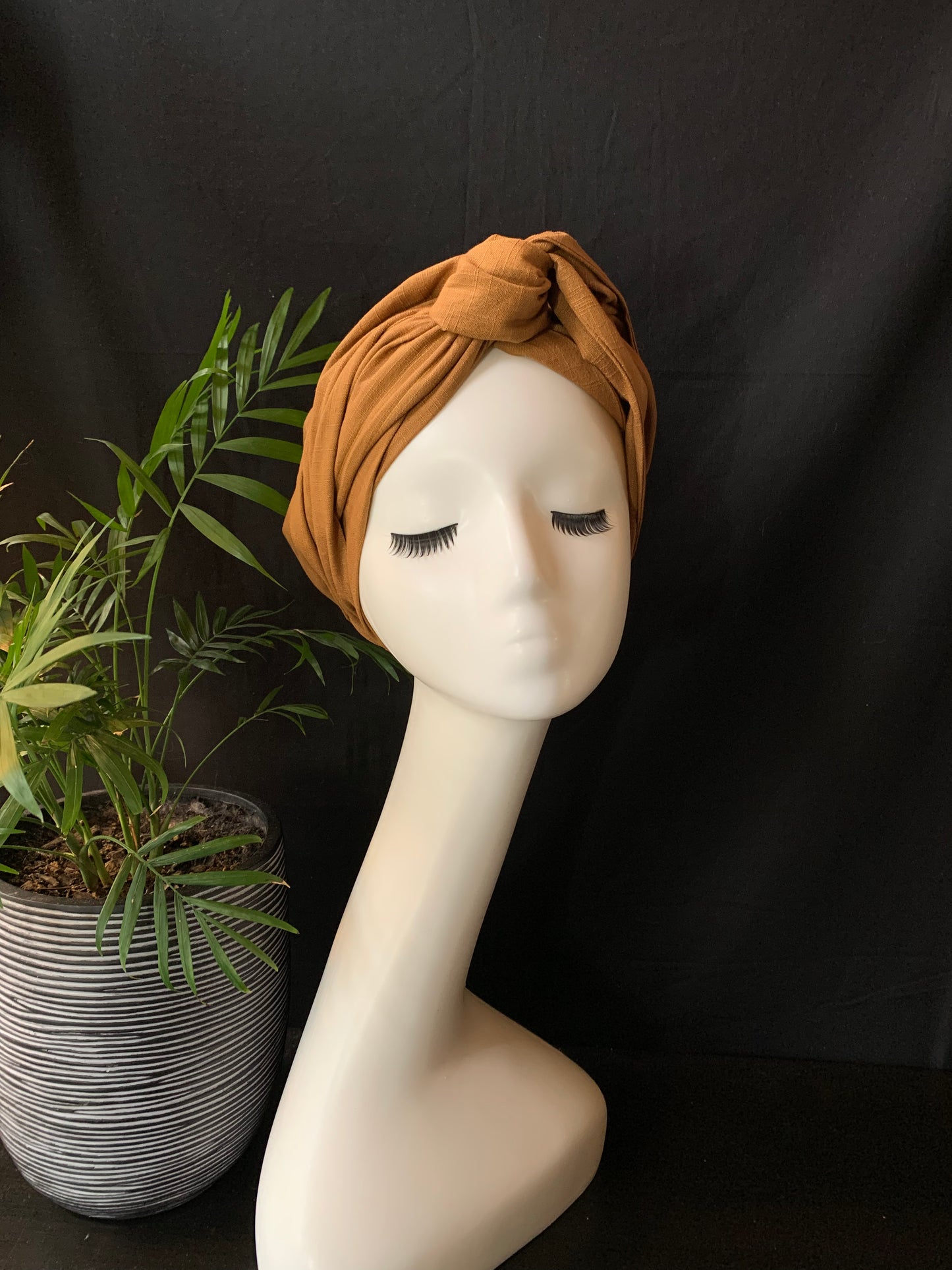 Clementine wired turban