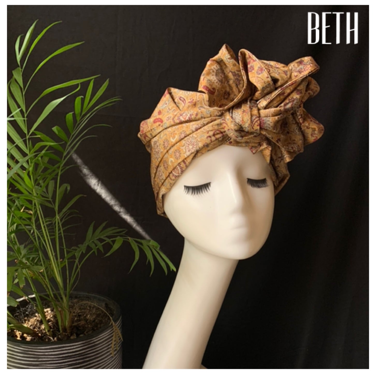 Beth wired turban