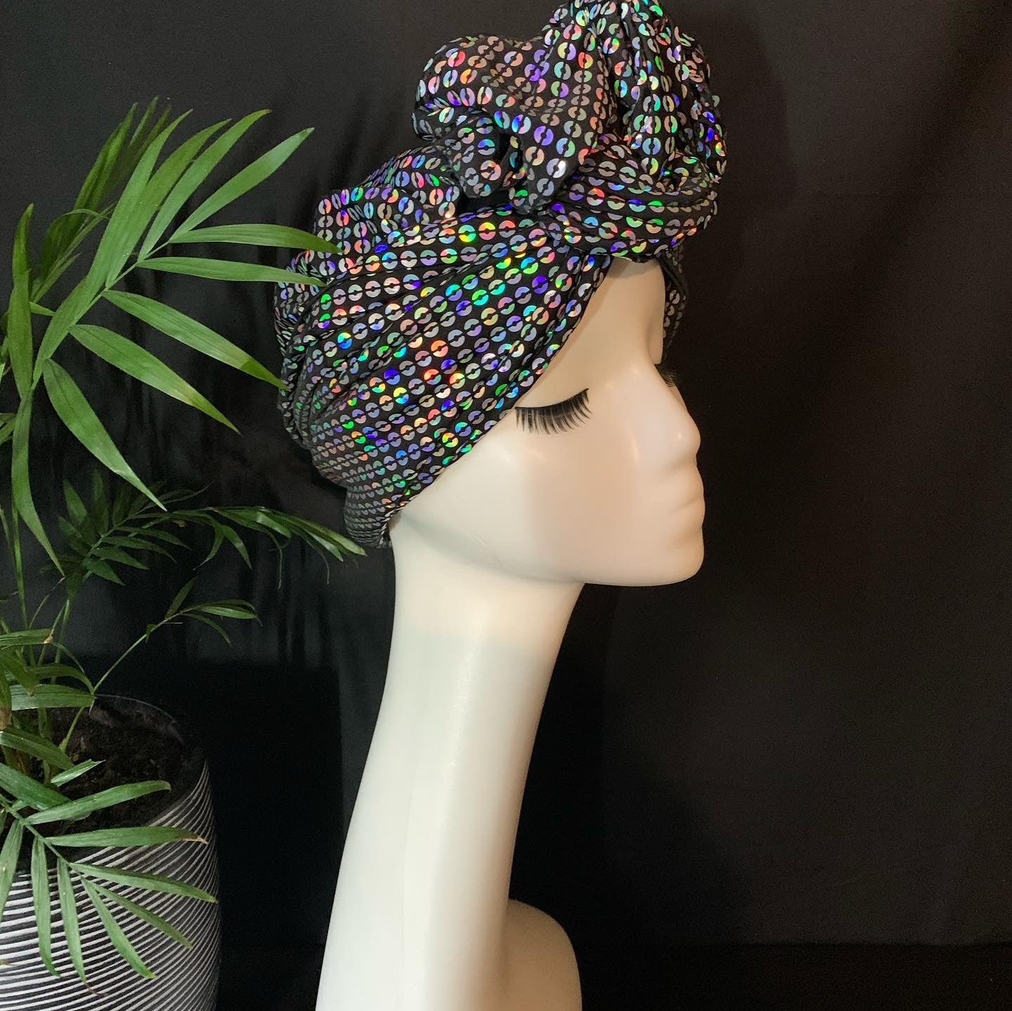 Marie wired turban