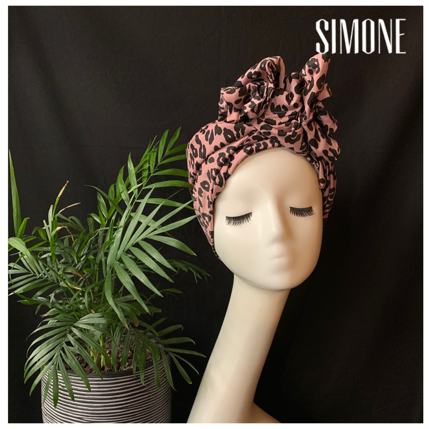 Simone wired turban