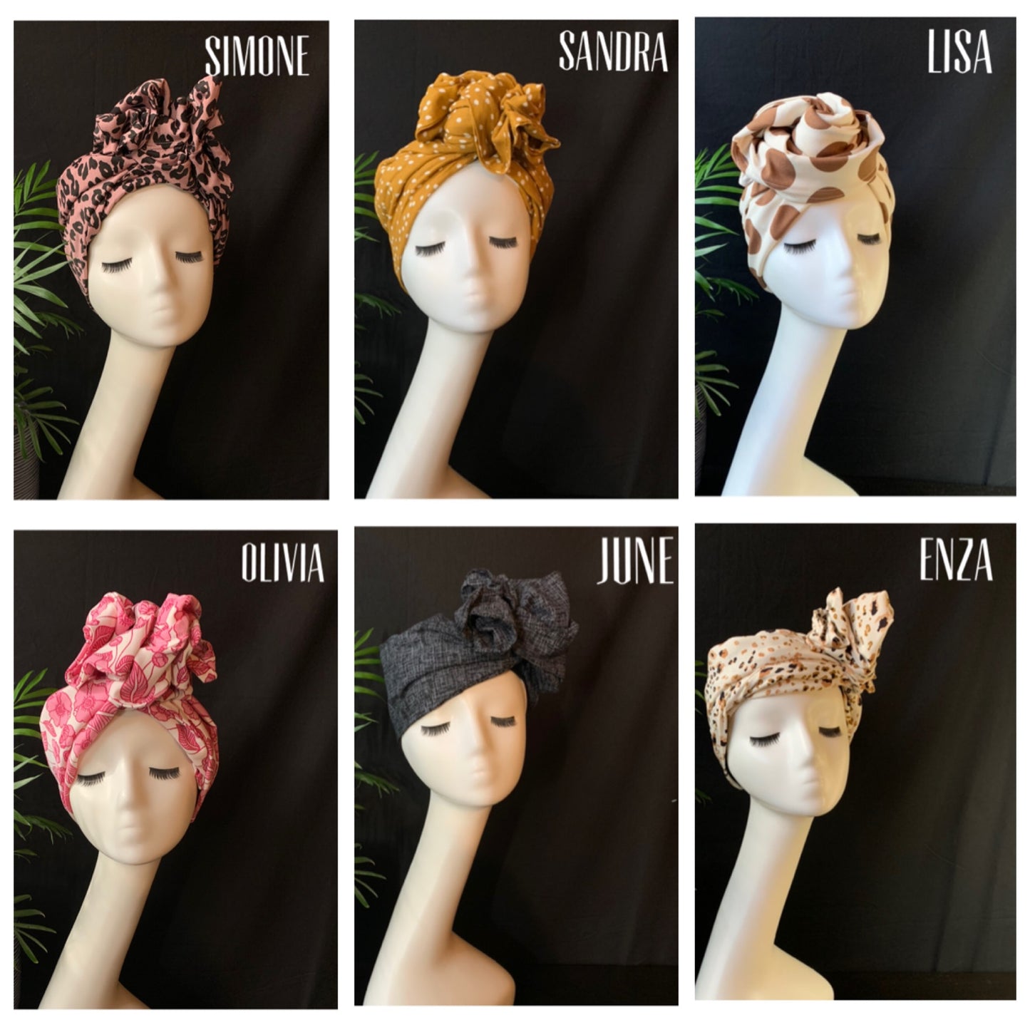 Lisa wired turban