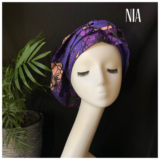 Nia silk sleep bonnet