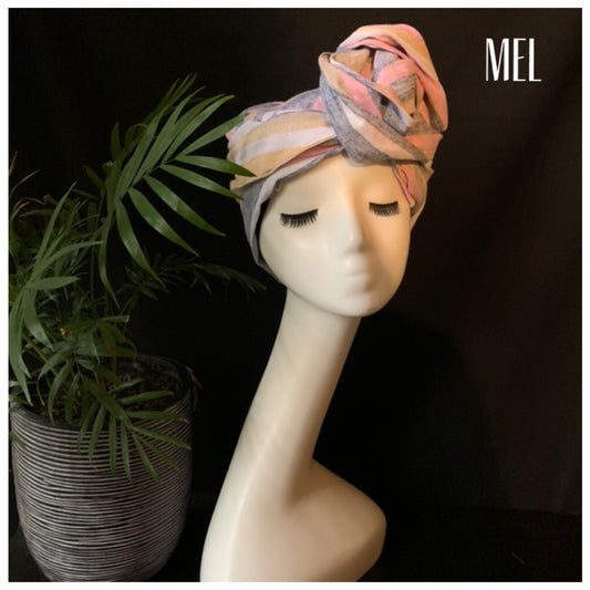 Mel  wired turban