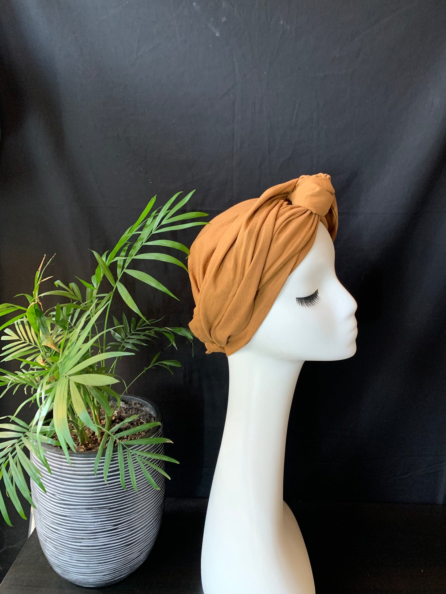 Clementine wired turban